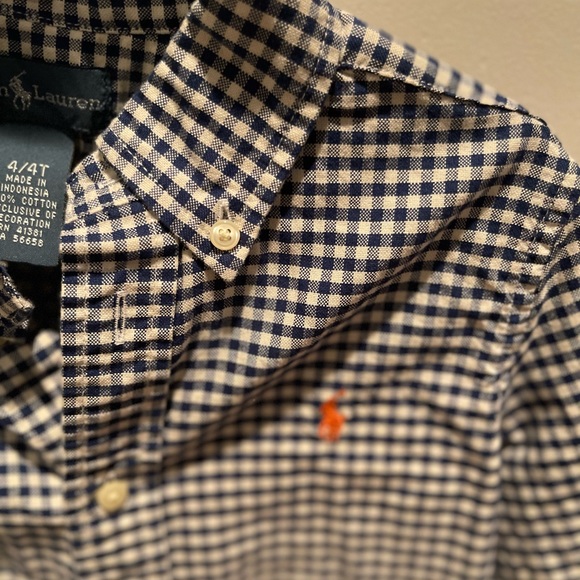 Polo Ralph Lauren button down size 4 - Picture 4 of 4